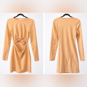 Lovers + Friends Tan Mini Dress